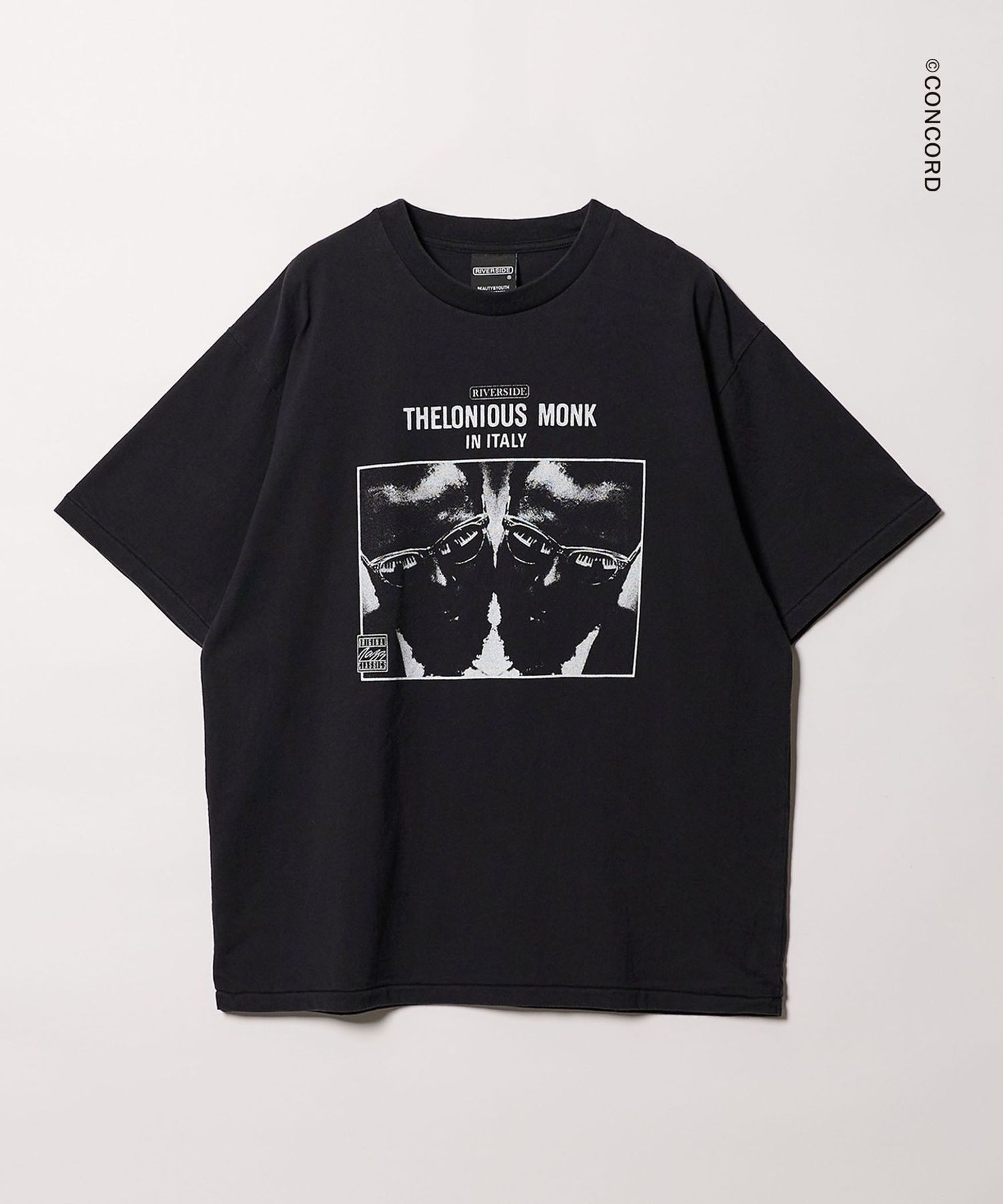 Thelonious Monk × BEAUTY&YOUTH＞in Italy プリント Tシャツ