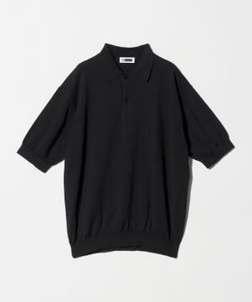 H BEAUTY&YOUTH/＜H＞3/90 ガスコットン ハイゲージ ポロカラーニット/ポロシャツ