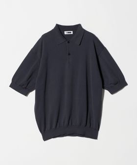 H BEAUTY&YOUTH/＜H＞3/90 ガスコットン ハイゲージ ポロカラーニット/ポロシャツ