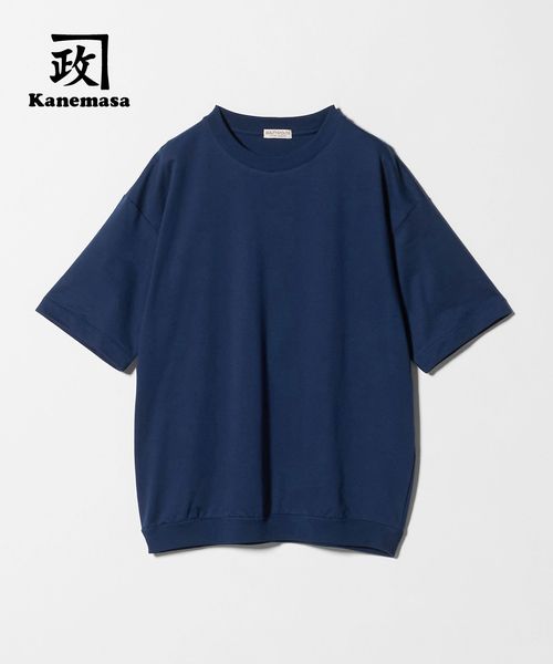 BEAUTY&YOUTH/金政メリヤス メロー コットン スウェット Ｔシャツ MADE IN JAPAN/Tシャツ / カットソー