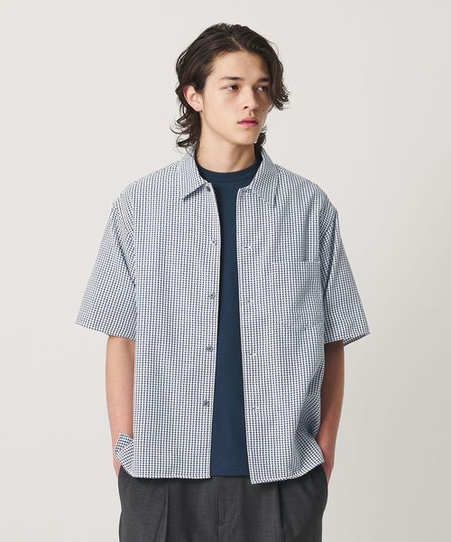 BEAUTY&YOUTH/コクーン ドビー キャンプカラー シャツ GRANDE型/シャツ / ブラウス