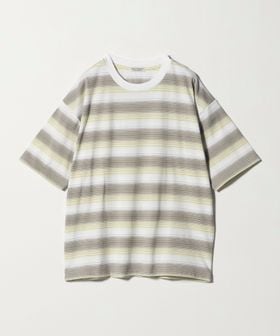 BEAUTY&YOUTH/オンブレ ボーダー クルーネック Tシャツ/Tシャツ / カットソー