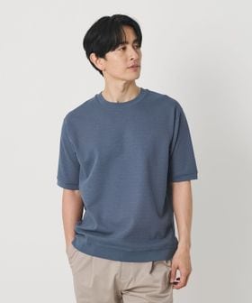 BEAUTY&YOUTH/ライト ダブルフェイス ジオメ クルーネック Tシャツ 抗菌防臭/Tシャツ / カットソー