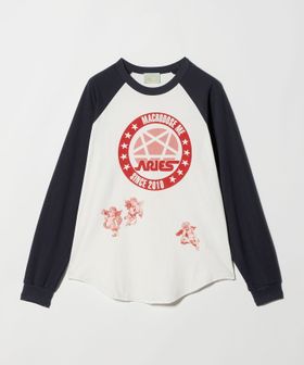ARIES/＜ARIES＞TRACKER RAGLAN BASEBALL LONGSLEEVE T―SHIRT/カットソー/Tシャツ / カットソー
