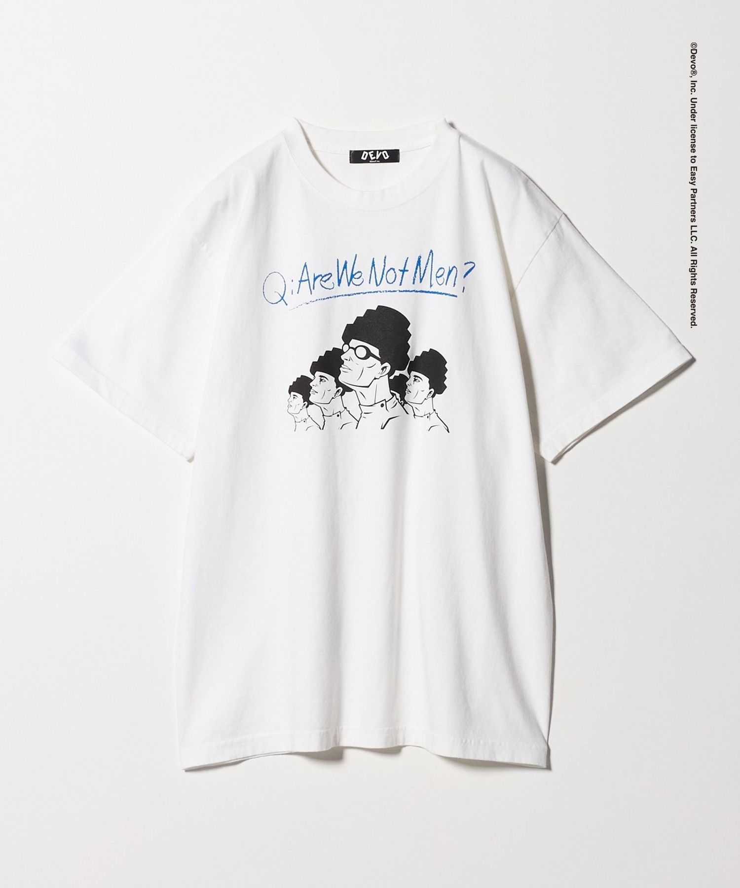 DEVO × BEAUTY&YOUTH＞WE ARE プリント Tシャツ