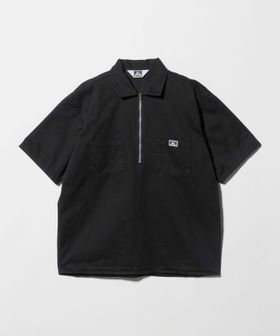 BEAUTY&YOUTH/＜BEN DAVIS × BEAUTY&YOUTH＞ハーフジップ ショートスリーブ シャツ/シャツ / ブラウス