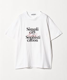 evergreen/＜evergreen＞SIMPLICITY プリント Tシャツ/Tシャツ / カットソー