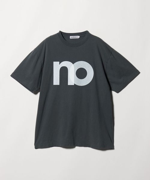 cabaret poval/【別注】＜cabaret poval＞NO Tシャツ ダークグレー/Tシャツ / カットソー