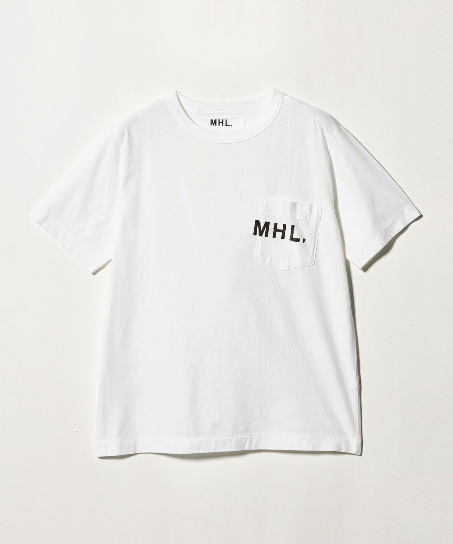 MHL.＞ロゴ プリント Tシャツ