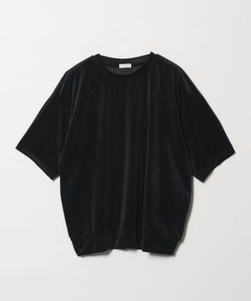 BEAUTY&YOUTH/by SHEER VLR SWT CN SS【WEB限定】シアー ベロア スウェット Tシャツ/Tシャツ / カットソー