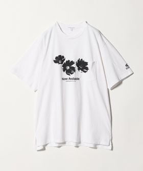ENGINEERED GARMENTS/＜ENGINEERED GARMENTS＞ クロスオーバー クルーネック Tシャツ フラワー/Tシャツ / カットソー