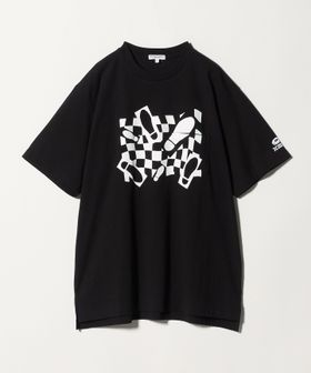 ENGINEERED GARMENTS/＜ENGINEERED GARMENTS＞クロスオーバー クルーネック Tシャツ  フットプリント/Tシャツ / カットソー