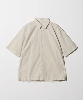 ATON/＜ATON＞SHRINK COTTON OVERSIZED HALF SLEEVE SHIRT/シャツ/シャツ / ブラウス