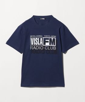 H BEAUTY&YOUTH/＜VISLA FM＞RADIO CLUB SHADOW T―SHIRT/Tシャツ/Tシャツ / カットソー