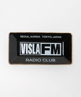 H BEAUTY&YOUTH/＜VISLA FM＞RADIO CLUB CERAMIC TRAY/トレイ/インテリア雑貨