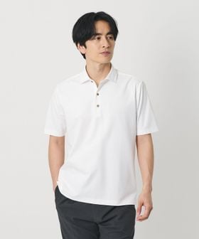 BEAUTY&YOUTH/クール ハイゲージ モクロディ ポロシャツ 接触冷感 抗菌防臭/ポロシャツ