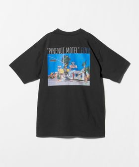 EIZIN SUZUKI/【別注】＜EIZIN SUZUKI＞PINENOT MOTEL プリント Tシャツ/Tシャツ / カットソー