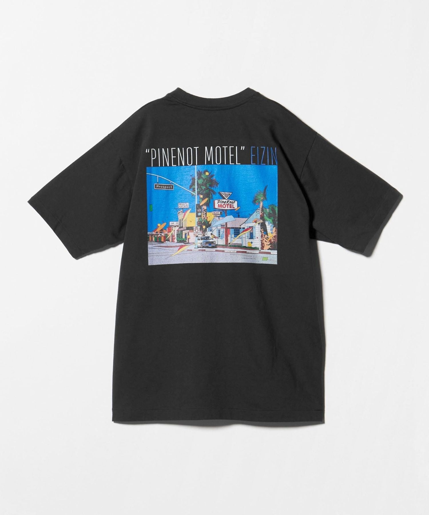 DAZED FINAL  圧縮tシャツ　ポスター入り 別注】＜EIZIN SUZUKI＞PINENOT MOTEL プリント Tシャツ