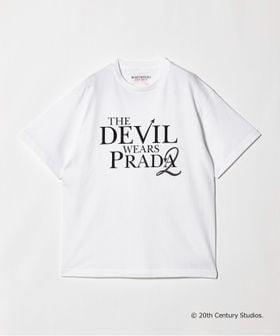 BEAUTY&YOUTH/【別注】＜プラダを着た悪魔2＞ ロゴ プリント Tシャツ/Tシャツ / カットソー