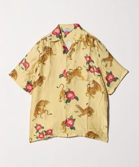 NIPOALOHA/＜NIPOALOHA＞TIGER CAMELLIA SILK SHORT SLEEVE ALOHA SHIRT/シャツ/シャツ / ブラウス