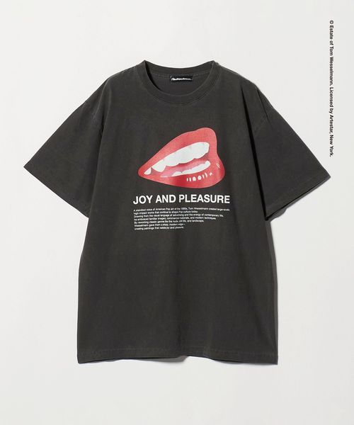 BEAUTY&YOUTH/＜Tom Wesselmann × BEAUTY&YOUTH＞LIP プリント Tシャツ/Tシャツ / カットソー