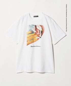 BEAUTY&YOUTH/＜Tom Wesselmann × BEAUTY&YOUTH＞CIGARETTES プリント Tシャツ/Tシャツ / カットソー