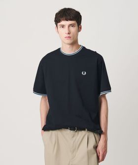 FRED PERRY/【別注】＜FRED PERRY＞ツインティップ カノコ Tシャツ/Tシャツ / カットソー