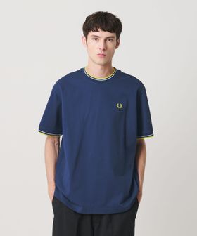 FRED PERRY/【別注】＜FRED PERRY＞ツインティップ カノコ Tシャツ/Tシャツ / カットソー