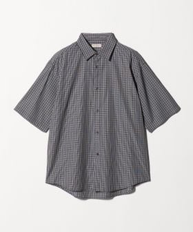 BEAUTY&YOUTH/チェック ショートスリーブ レギュラー シャツ FORM型/シャツ / ブラウス