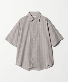 BEAUTY&YOUTH/チェック ショートスリーブ レギュラー シャツ FORM型/シャツ / ブラウス