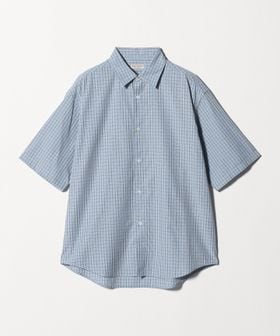 BEAUTY&YOUTH/チェック ショートスリーブ レギュラー シャツ FORM型/シャツ / ブラウス