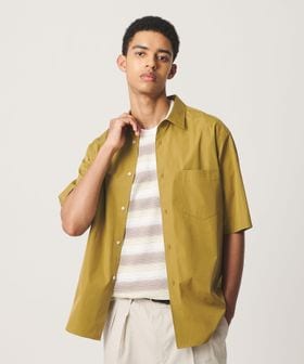 BEAUTY&YOUTH/HI―LINE 120/2 スーピマ ブロード レギュラー ショートスリーブ シャツ /シャツ / ブラウス