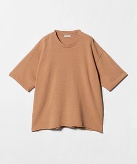 BEAUTY&YOUTH/ネップ コットン カットオフ クロップド Tシャツ/Tシャツ / カットソー