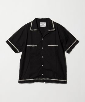 NOMARHYTHM TEXTILE/＜NOMARHYTHM TEXTILE＞Trim Embroidery オープンカラー シャツ /シャツ / ブラウス