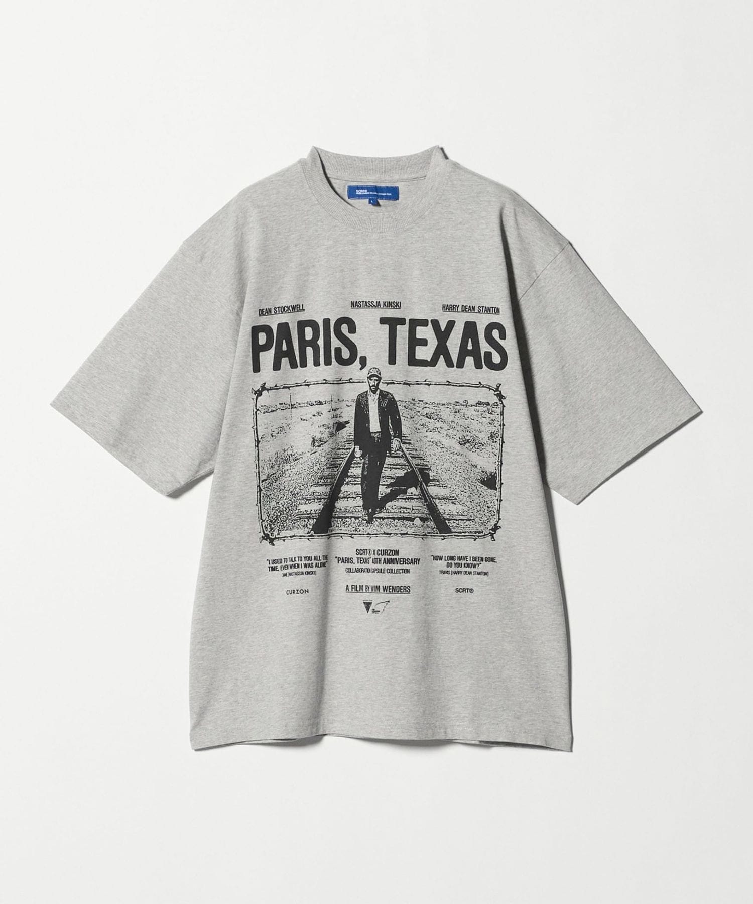 SCRT＞PARIS TEXAS プリント Tシャツ
