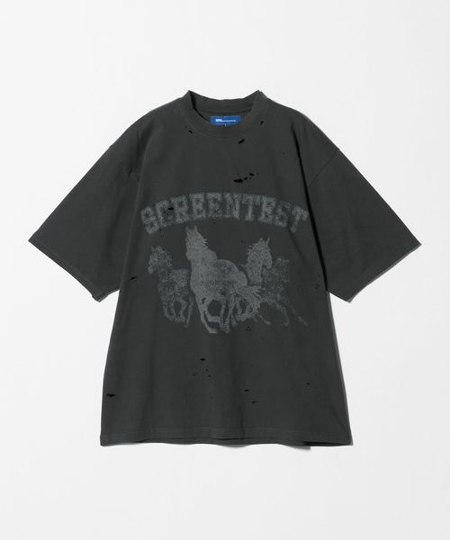 SCRT/＜SCRT＞STAMPEDE プリント Tシャツ/Tシャツ / カットソー