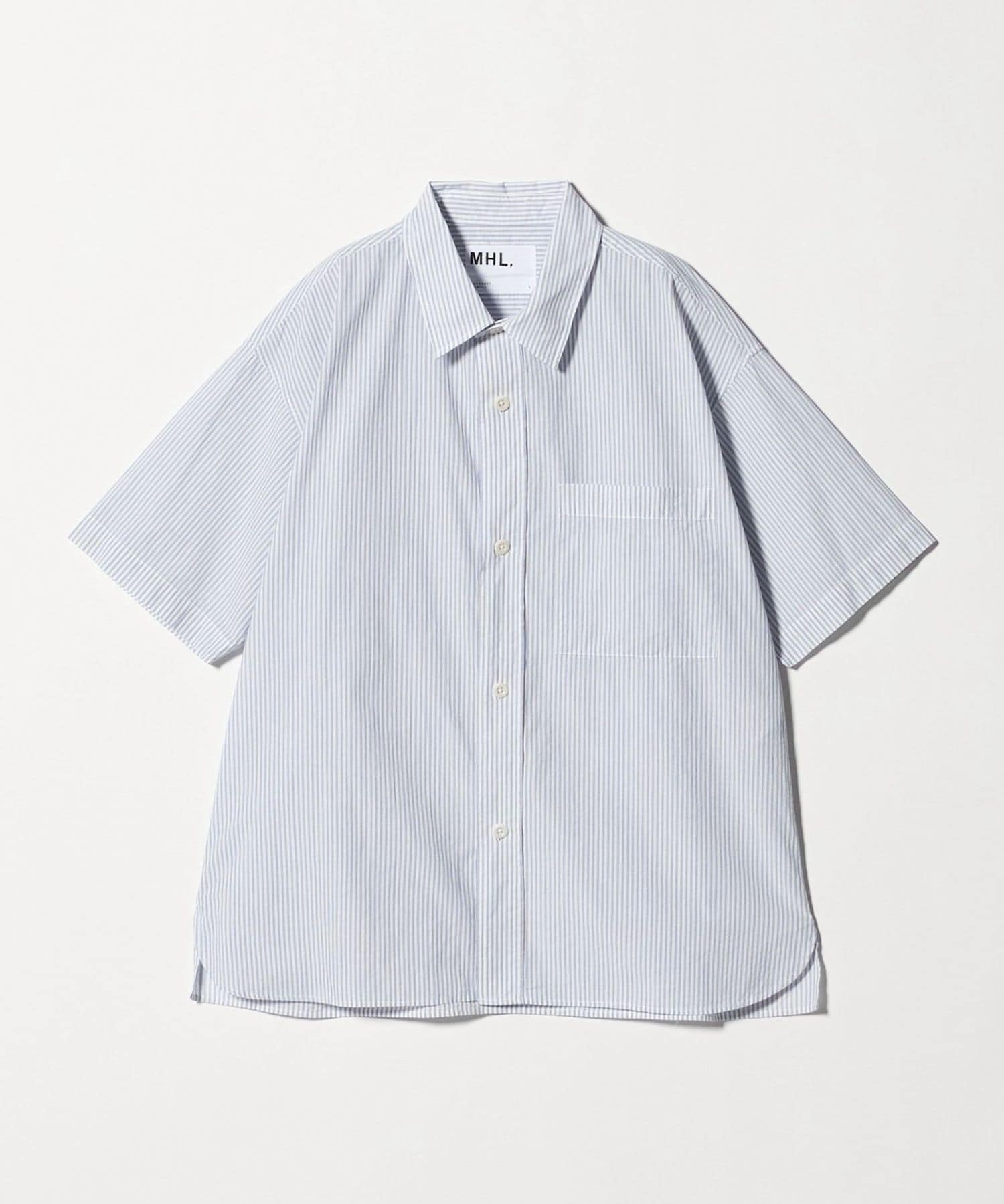 MHL.＞ストライプ ショートスリーブ シャツ