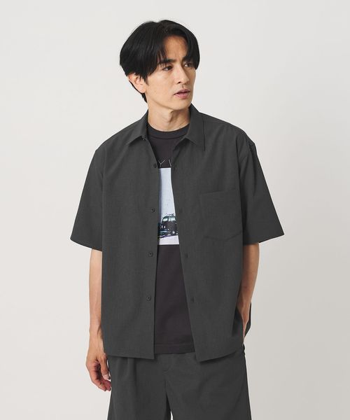 BEAUTY&YOUTH/KOMATSU PACK トロピカル レギュラー シャツ FORM型 ストレッチ 吸水速乾 UVカット セットアップ対応/シャツ / ブラウス
