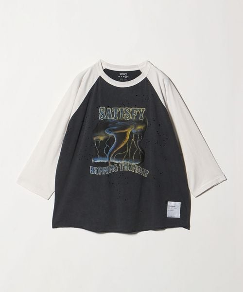 SATISFY/＜SATISFY＞MOTHTECH BASEBALL T―SHIRT/Tシャツ/Tシャツ / カットソー