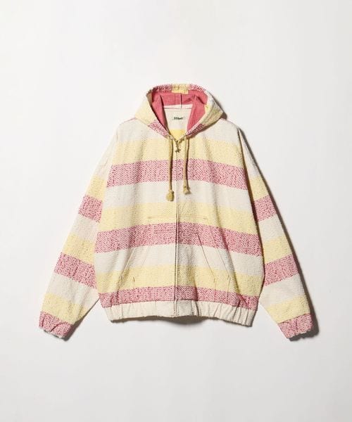 RANDY/＜RANDY＞PART BORDER BLOUSON /ブルゾン/その他コート / ブルゾン
