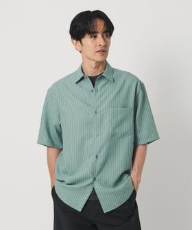 BEAUTY&YOUTH/ライト リネンタッチ ストライプ レギュラーカラー シャツ FORM TAPERD型/シャツ / ブラウス