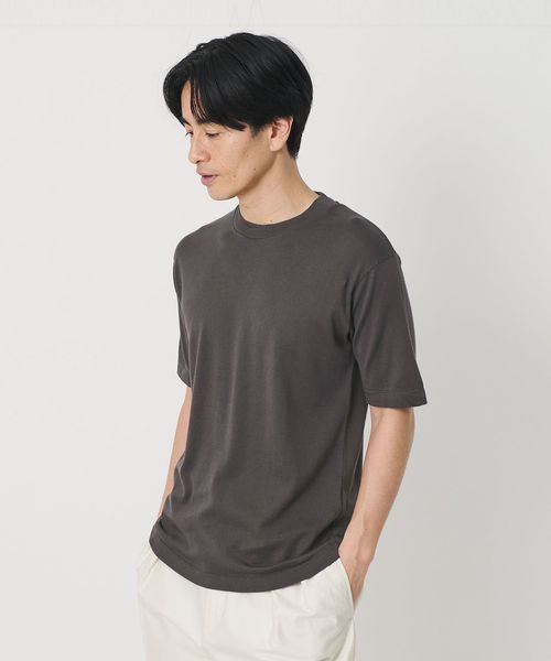 BEAUTY&YOUTH/コットン カシミヤ クルーネック Tシャツ ウォッシャブル/Tシャツ / カットソー
