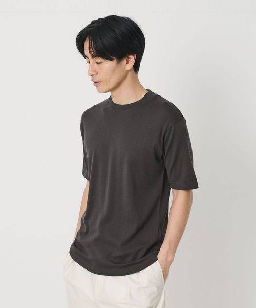 BEAUTY&YOUTH/コットン カシミヤ クルーネック Tシャツ ウォッシャブル/Tシャツ / カットソー