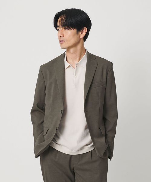 BEAUTY&YOUTH/東レ/TORAY COOL―TEX ジャケット ウォッシャブル 接触冷感 吸水速乾 ストレッチ セットアップ対応可能/セットアップ ジャケット