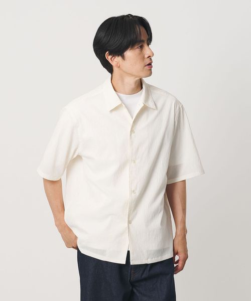 BEAUTY&YOUTH/ヨウリュウ キャンプカラー シャツ FORM型 吸水速乾 通気性/シャツ / ブラウス