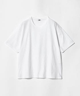 H BEAUTY&YOUTH/＜H＞ソルトシュリンク クルーネック ショートスリーブ/Tシャツ / カットソー