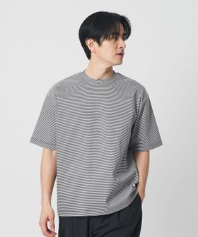 BEAUTY&YOUTH/クール デオドラント クルーネック ボーダー Tシャツ 接触冷感 抗菌防臭/Tシャツ / カットソー