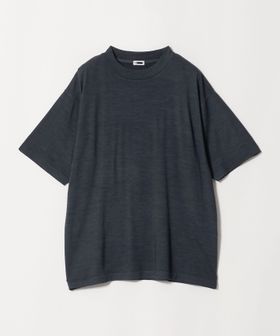 H BEAUTY&YOUTH/＜H＞スノー ウォッシュ ウール クルーネック ショートスリーブ/Tシャツ / カットソー