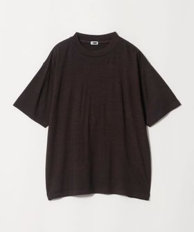 H BEAUTY&YOUTH/＜H＞スノー ウォッシュ ウール クルーネック ショートスリーブ/Tシャツ / カットソー