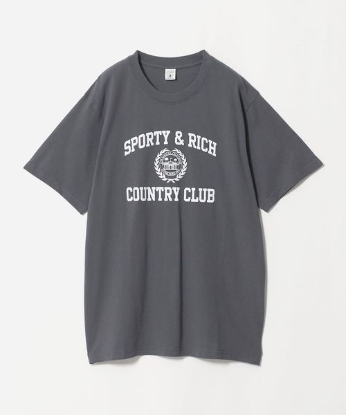 Sporty&Rich/＜Sporty&Rich＞VARSITY CREST T―SHIRT/Tシャツ/Tシャツ / カットソー